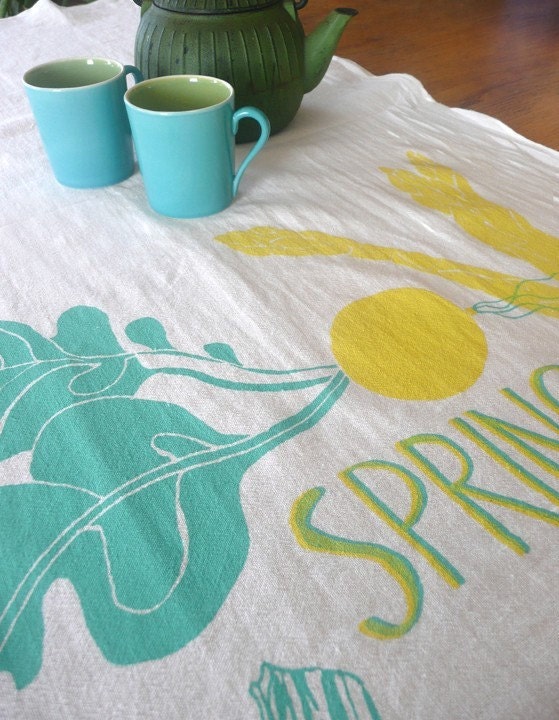 Spring Tea Towel