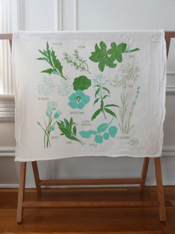 Herb Tea Towel
