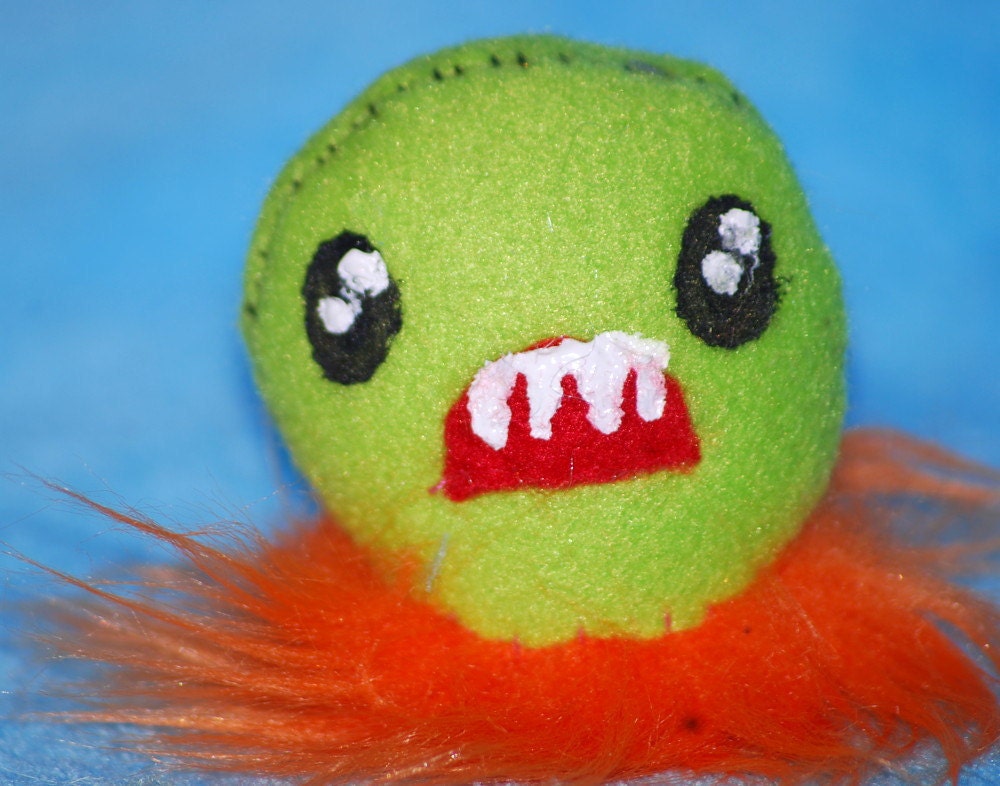 Cantaloupe FuzzyBum - Plush Fuzzy Miniature