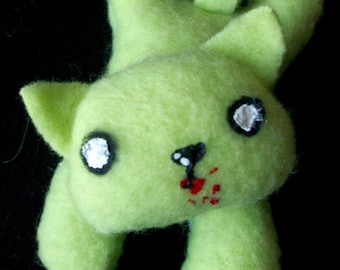 Zombie Kitten Plush - You Pick the Color