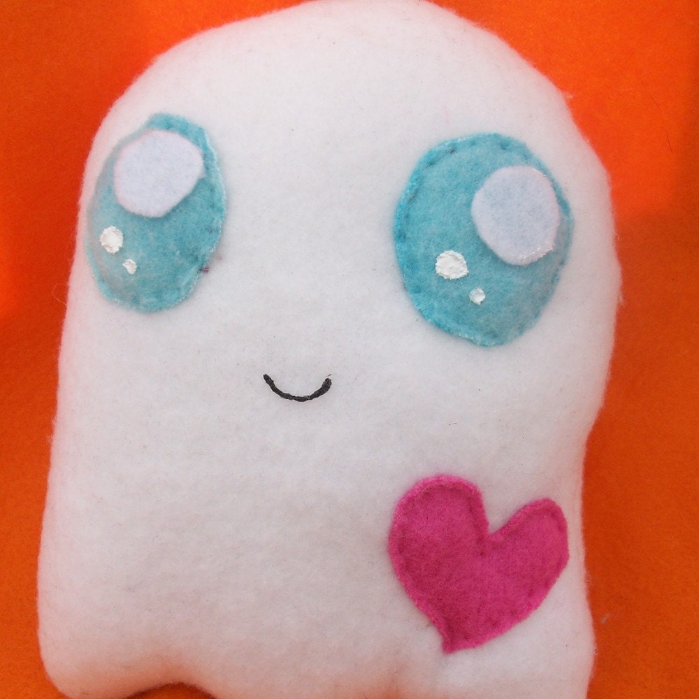 Cute  Ghost Plush (made to order)