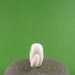 Little Abominable Snowman - Hand Sculpted Miniature Polymer Clay Animal