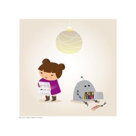 SALE Print - Robot Instructions