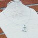 Initial necklace, Personalized jewelry, Aluminum, Wire jewelry, Letter B