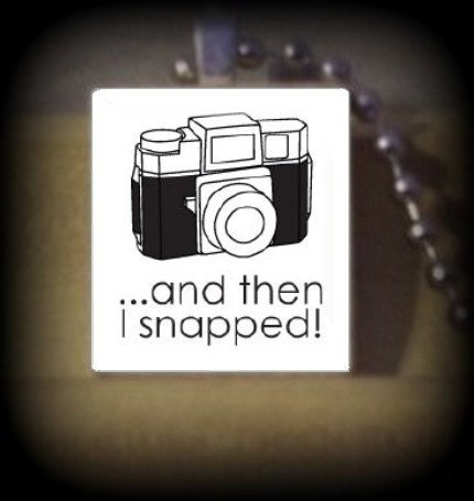 and then I snapped  (PS 1) Vintage Scrabble Tile Pendant ..Buy 3 Get 1 Free