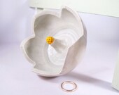 Handmade Ceramic Ring Holder - Wedding Gift - Engagement Ring Holder