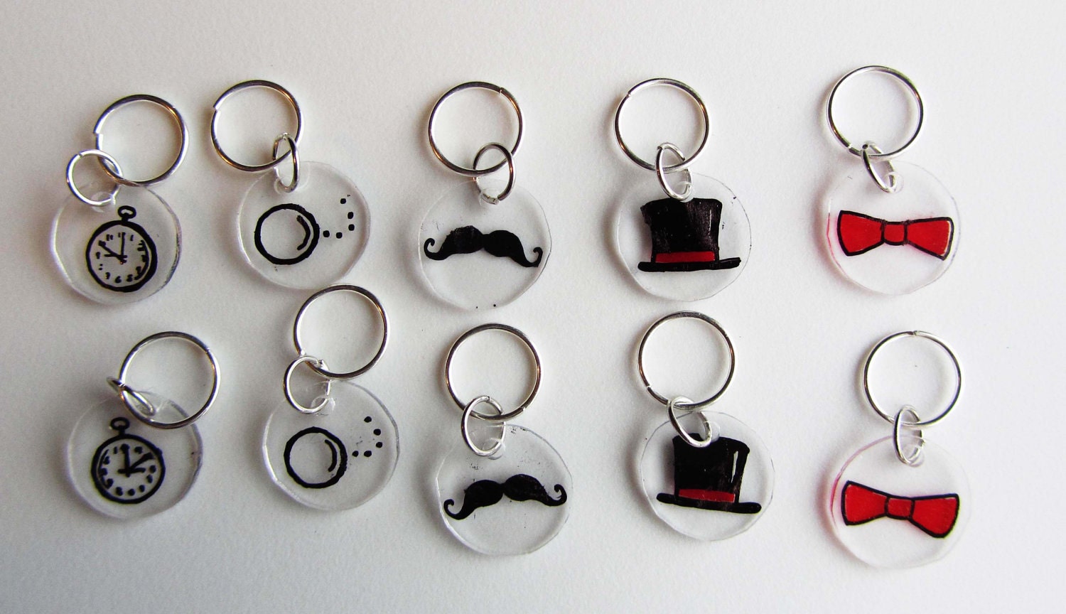 Gentlemen Stitch Markers