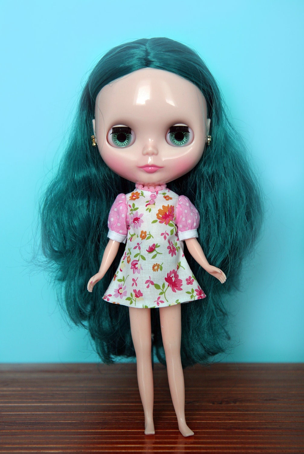 Blythe dress with puffy sleeves (no. 616)