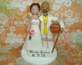 Bride and Groom Customized Wedding Cake Topper