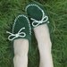 Plain Jane Moccasin Forest Green - Women's Sizes 5-11