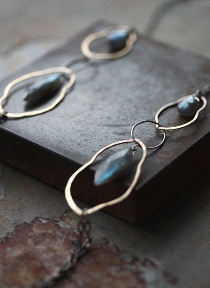 Long and Luxe Labradorite Necklace