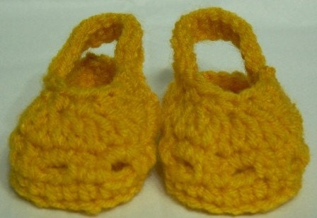 Croc Inspired Baby slippers (premie-newborn)