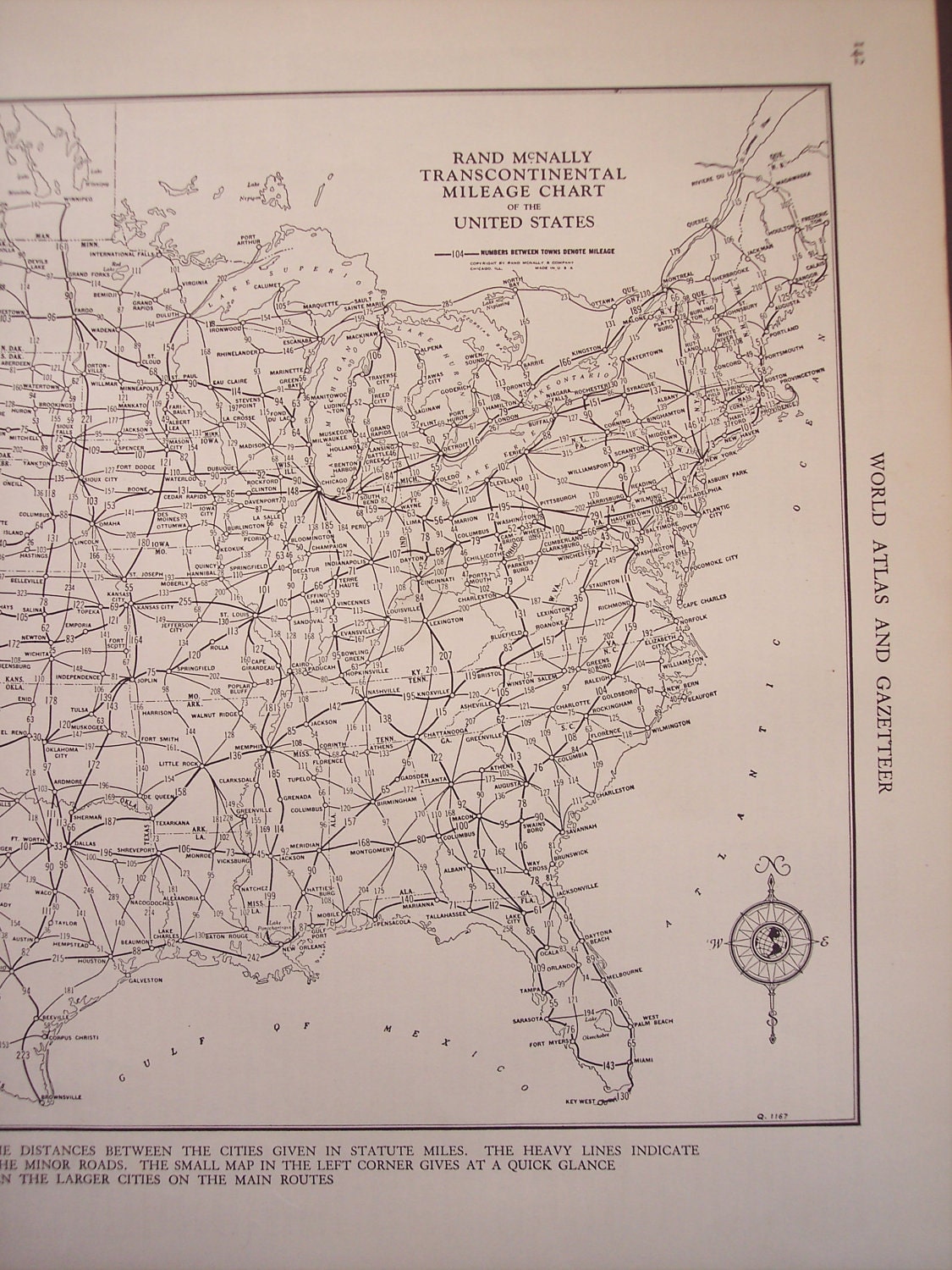 Us Map Mileage