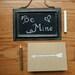 Silver Arrow Note Card - Glitter Paper Cut Card