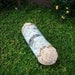 Short White Birch Tree Log Bolster Pillow