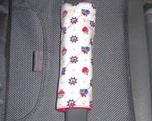 Quilt Motif luggage handle wrap