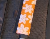 Awesome Orange luggage handle wrap - orange background