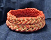 Basket-braided Rose Pink