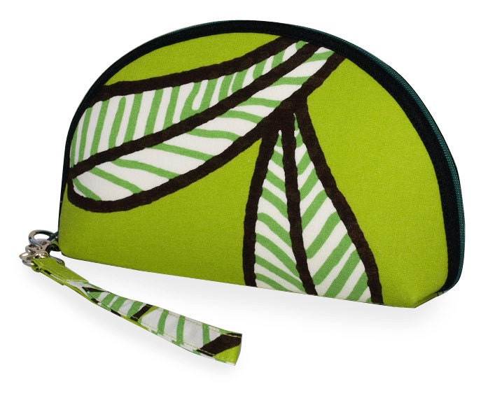 Clam Shell Clutch - Marimekko Sarastaa Green
