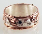 Blue Rose Wedding Band