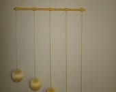Montessori Baby Mobile, The Gobbi (yellow)