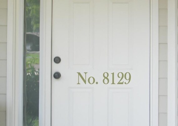 Custom Home Address Numbers - perfect for your front door Il_570xn