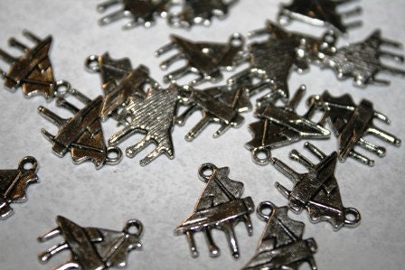 Piano Charms, Grand Pianos, Music, Musicians, Silver Pewter, Pianist, 10 Pieces
