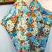 MOD HIPPIE CHIC  ZIP UP VTG 70s BATWING TENT CAFTAN MAXI DRESS one of a kind