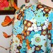 MOD HIPPIE CHIC  ZIP UP VTG 70s BATWING TENT CAFTAN MAXI DRESS one of a kind