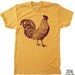 Mens Urban ROOSTER T-Shirt american apparel S M L XL (17 Colors Available)