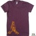 Womens NAMASTE american apparel T Shirt S M L XL (17 Colors Available)