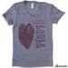 Women's ANATOMICAL HEART t shirt american apparel S M L XL (17 Colors Available)