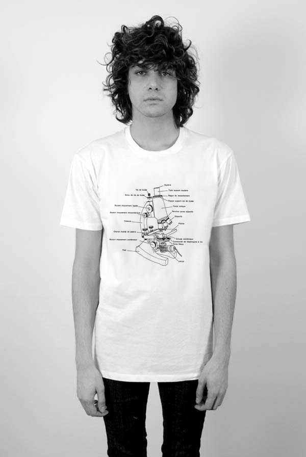 Scoping Out The Possibilities, Microscope TrulySanctuary Men's Perfect Fit T Shirt, T- Shirt Ringspun Ring Spun Super Soft 100 Percent Cotton Men's Fitted Crew Neck Urban Hip Graphic Tee Shirt Top Knit White