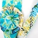 Headband Pattern. PDF Sewing Pattern for Funky Flower Headband, Reversible Cotton Fabric Head Band, Make and Sell, DIY By Angel Lea Designs