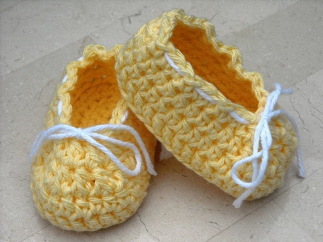 Crochet Infant Baby or Toddler Ballet Style Slippers Booties Your choice of Color Newborn to 24 months Handmade