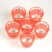 Vintage Geometric Shot Glasses from France