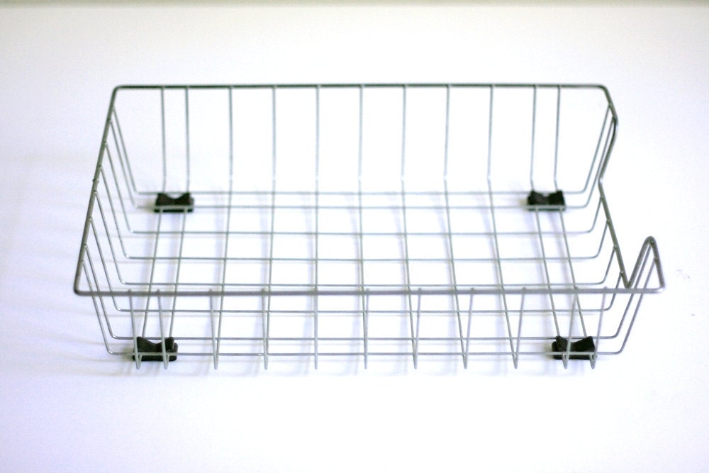 Vintage Industrial Paper Tray