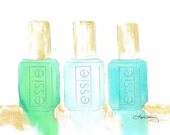 Essie Nail Polish Print
