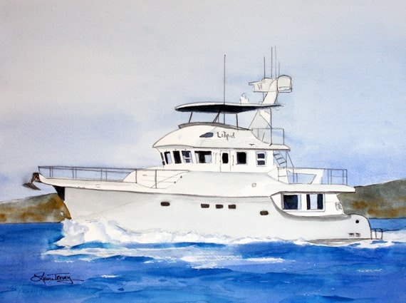Custom Yacht and Boat Portraits