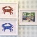 Blue Crab Digital Print