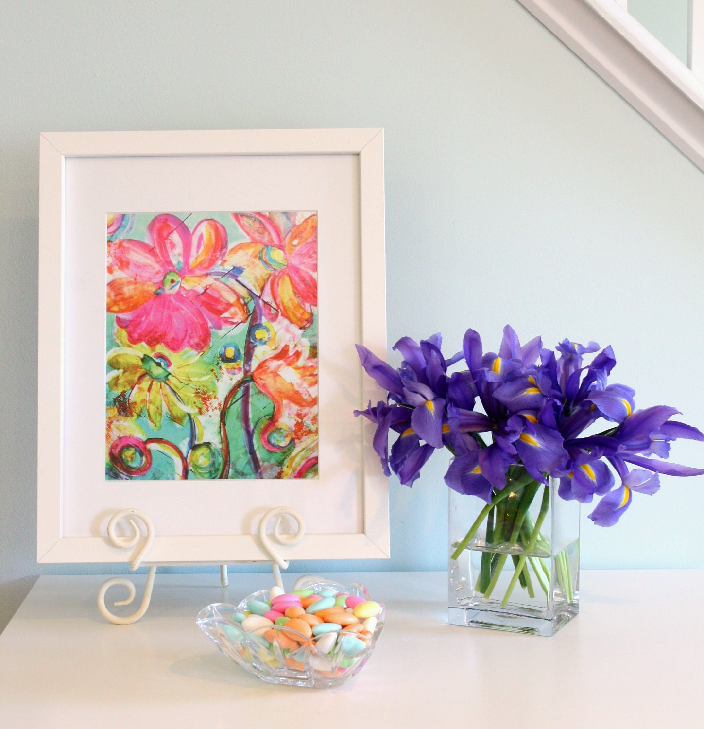 Summer Breeze Watercolor Print