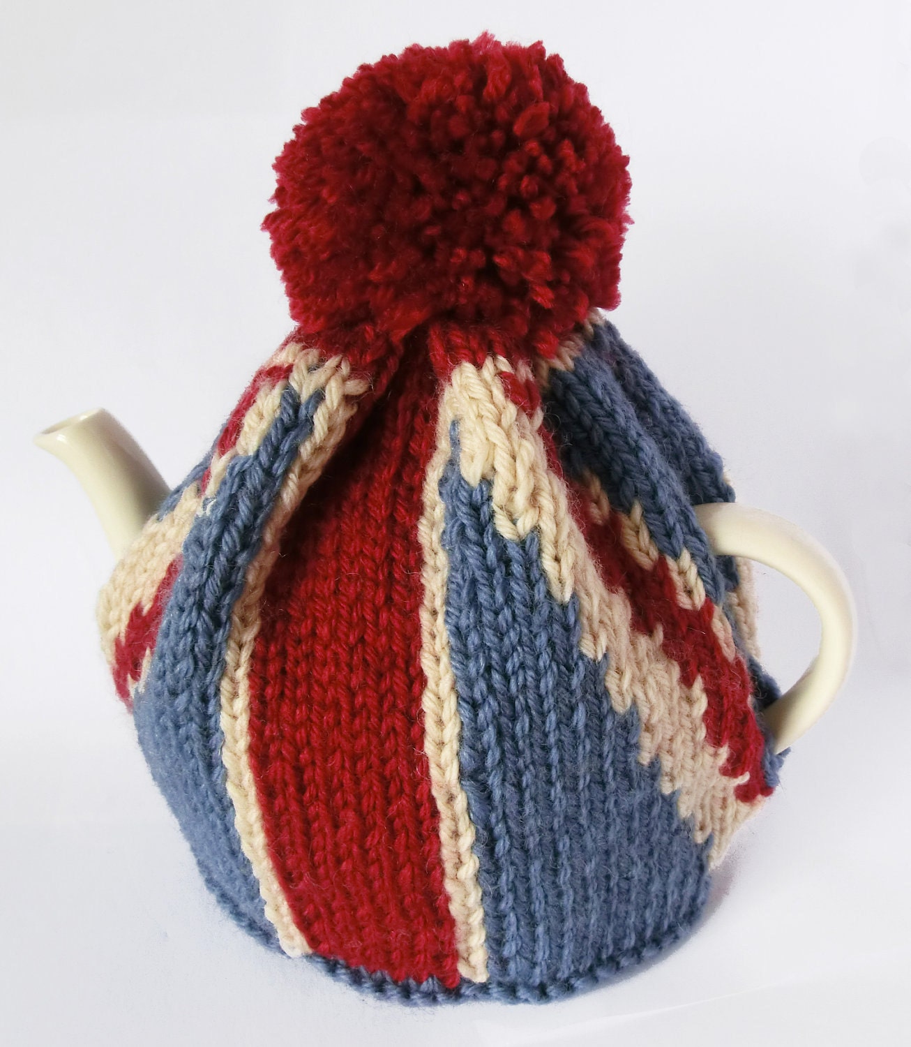 Union Jack Tea Cozy Knitting Pattern