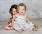 CUSTOM made OVERALL - Infant or Toddler size - Featured in Etsy Finds