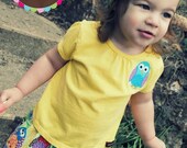 Whoo Whoo.... it's Springtime.... Owl Outfit....baby...toddler..girls.. handmade childrens clothing by laken and lila