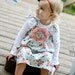 The Delainey Vintage Floral Collection... Floral Tablecloth Smocked Dress.... handmade childrens clothing by laken and lila