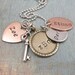 Hand Stamped Necklace - Personalized Jewelry - Fall Personalized Jewelry - Trinkets - Hand Stamped Jewelry