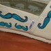 Quirky Mustache TOMS - customized in your colors, your shoe size