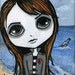 The Key to my Heart Pirate Love  5x7 art print
