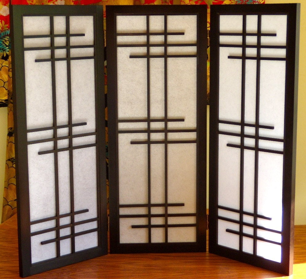 3 Panel Shoji Screen
