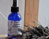 Tea Tree Lavender Aftershave Splash for face and legs with aloe and calendula